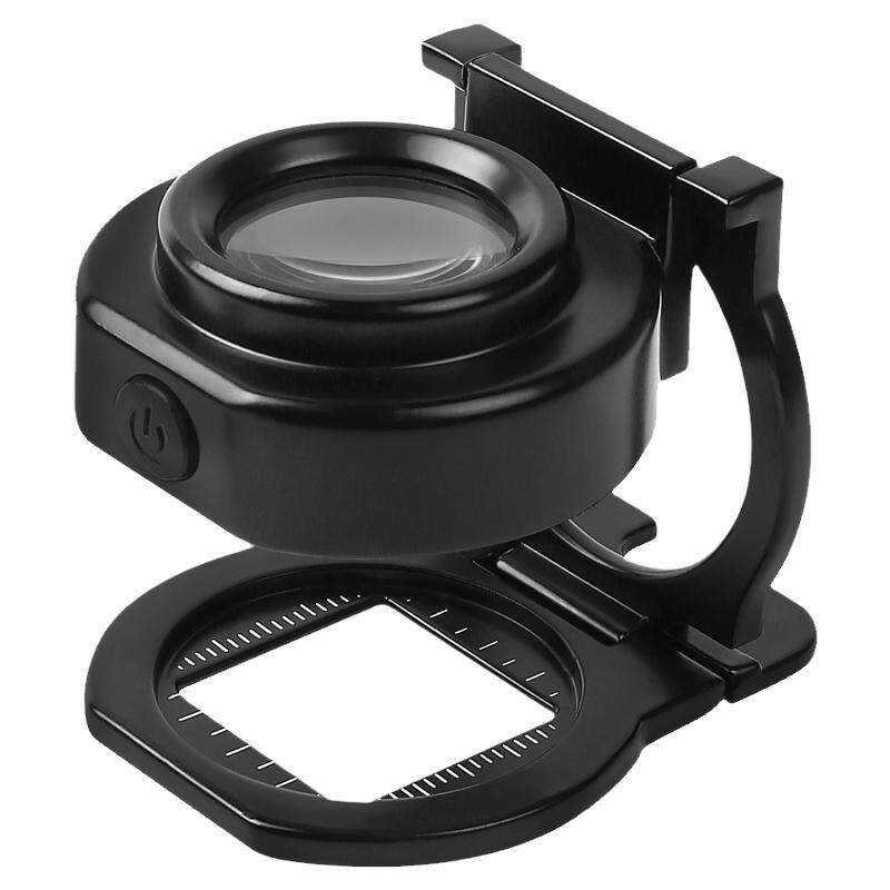 Loupe Poche 60X Rechargeable LED - Grossissement Élevé Pour Bijoux, Pièces Et Montres