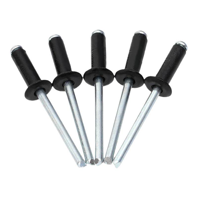 Black Aluminum Round Head Rivets | M2.4M3.2 Aluminum Blind Rivets ...