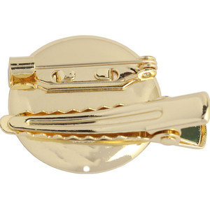 
Brooch Hairpin Dual Use Diy Brooch Accessories (2 pieces) Xiaoyingzi Tray Hair Accessories Corsage Handmade Materials