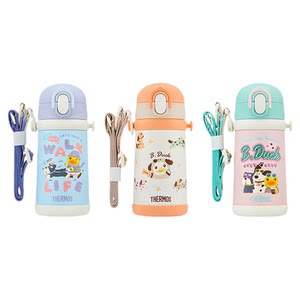
Thermos flagship store children's thermos cup baby special straw cup 316L stainless steel liner large capacity water cup