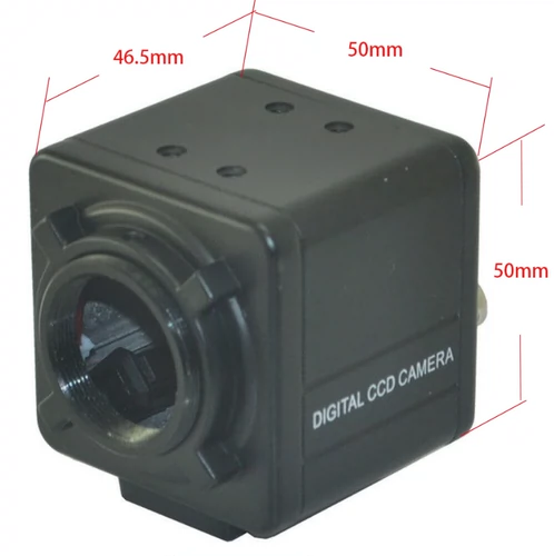 Индустриальная камера оболочка CS Интерфейс черно -белый блок камера камера видеонаблюдения корпус камеры
