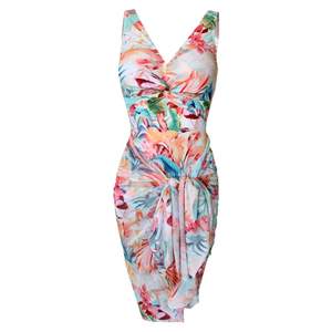 
Couple swimsuit women's summer 2025 new sexy onesie dress style slimming and covering the belly seaside vacation hot spring men's suit