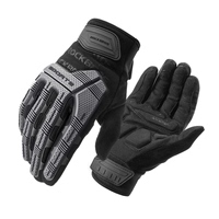 Rock Brothers Full Finger Riding Gloves For Motorcycle And Bicycle - Men's Winter Gloves