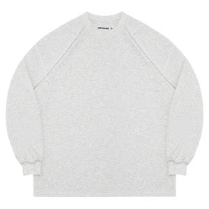 
TOPTIER BRO 25AW 260g pure cotton long-sleeved T-shirt men's basic style comfortable small neckline base shirt