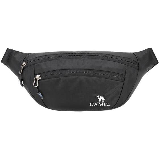 
Camel outdoor multifunctional sports waist bag for men and women large capacity fitness portable breast bag running mobile phone bag small bag