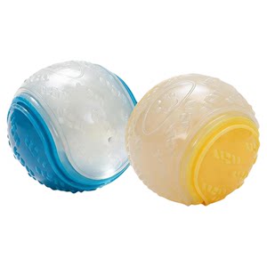 
Glow-in-the-dark dog toy ball, bite-resistant rubber edge collie, Labrador energy-consuming corgi pet tossing ball, traveling ball
