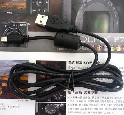 适用佳能单反相机数据线 EOS 750D 760D 7D 700D 配件 电脑USB线