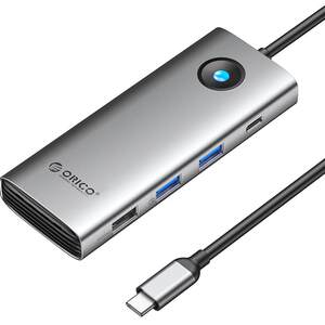 
ORICO Typec expansion docking dock USB interface extender hub hub suitable for Macmini expansion docking Apple MacBook laptop iPad tablet mobile phone converter
