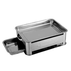 Grilled fish furnace stainless steel commercial restaurant grilled fish dish home carbon roast furnace non -furnace non -furnace furnace rectangular wine refined furnace