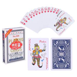 Wholesale playing cards, thickened and unbreakable, home playing cards, chess and card room special mahjong cards, Landlord entertainment playing cards