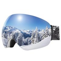 Copozz Double-Layer Anti-Fog Ski Goggles For Myopia