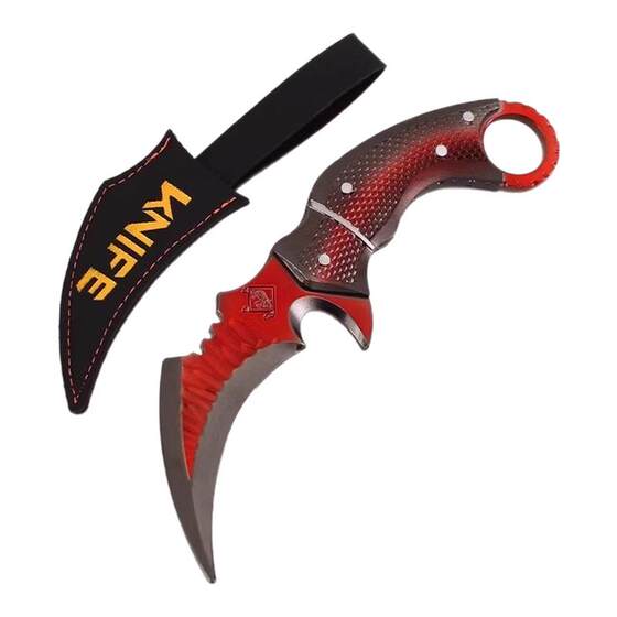 
Delta Action Game Peripheral Red Owl Claw Decoration Metal Model Alloy Toy Unedged Boy Gift