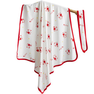 
Newborn baby quilt with spring, autumn, winter and summer pure cotton thin bag single quilt delivery supplies scarf newborn baby quilt quilt