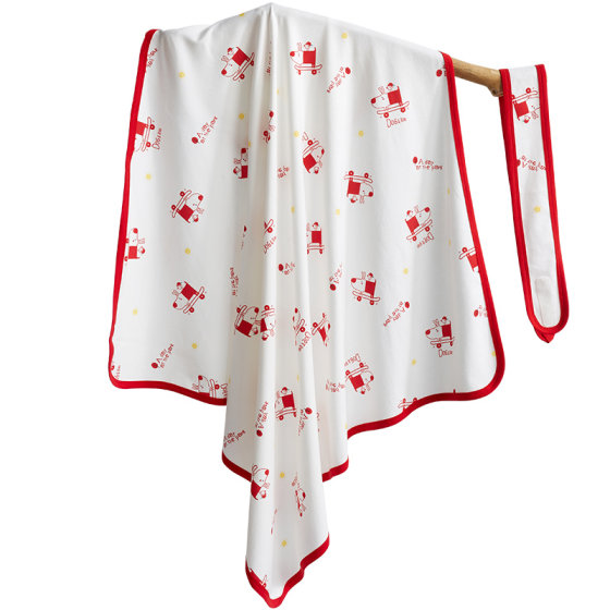 
Newborn baby quilt with spring, autumn, winter and summer pure cotton thin bag single quilt delivery supplies scarf newborn baby quilt quilt
