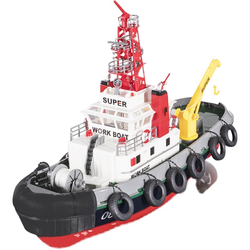 Hl/henglong Remote Control Fire Boat Electric Charging Yacht Toy