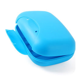 Waterproof soap box portable storage for business trips