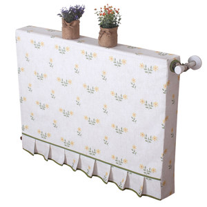 
New radiator dust cover Old style cast iron radiator cover decoration full-inclusive anti-smoke fabric cover custom