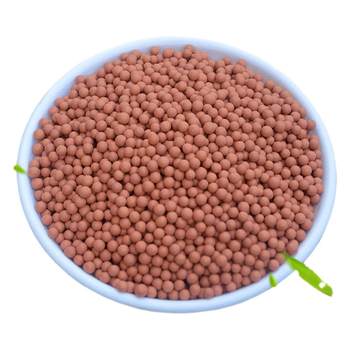 Ceramics granules colorful ceramic hydroponic flower pot breathable particles

