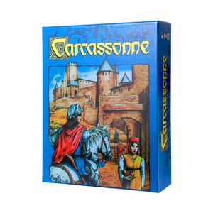 Board of board game card venue basic Kaka city card Chinese version contains river expansion ultra -thick version game wooden accessories