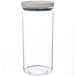 Kitchen moisture-proof transparent sealed jar dried fruit plastic bottle