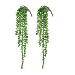 Simulated green plants plastic fake flowers lover tears hanging decoration