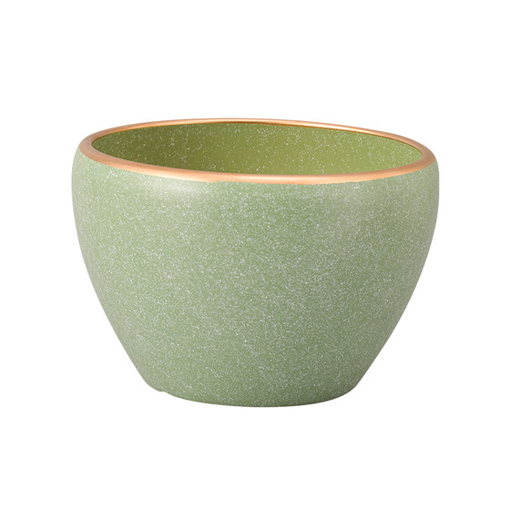 Household ceramic large flower pot simple Nordic balcony orchid room room living room, succulent potted plant special large -caliber special price