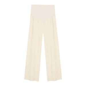 
Pregnant women's knitted wide-leg pants autumn and winter plus velvet and thickened 2025 new style tummy trousers to wear outside during pregnancy