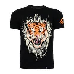 VSZAP short-sleeved fighting men's tiger fighting elastic cotton