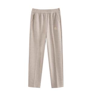 
Middle-aged and elderly women's mother's pants plus velvet thickened autumn and winter new fashionable and fashionable loose casual straight wool pants