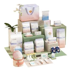 
October crystallization maternity package for admission, full set of mother-child combination, spring and autumn postpartum practical confinement supplies for pregnant and postpartum women