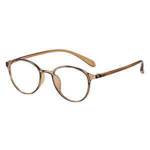 
Ouyang Nana's same tea color glasses frame for women, ultra-light, small round frame for myopia, can be equipped with prescription anti-blue light frames