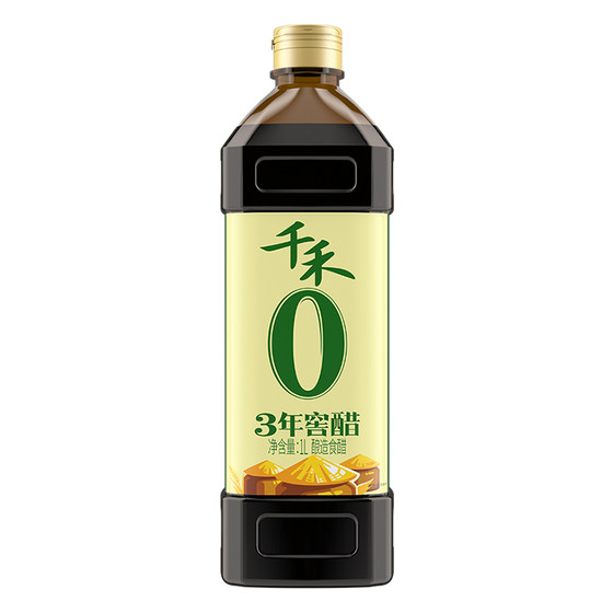 
Qianhe 0 mature vinegar 3 years cellar vinegar 1L pure grain brewed mature vinegar kitchen seasoning dumplings vinegar cold dip zero addition