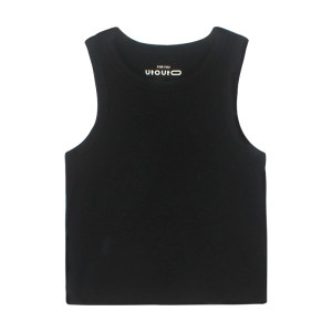 
Big Ear Elephant Girls Solid Color Tank Top 2026 Summer New Style Baoer Casual All-match Elastic Slim Thin Top
