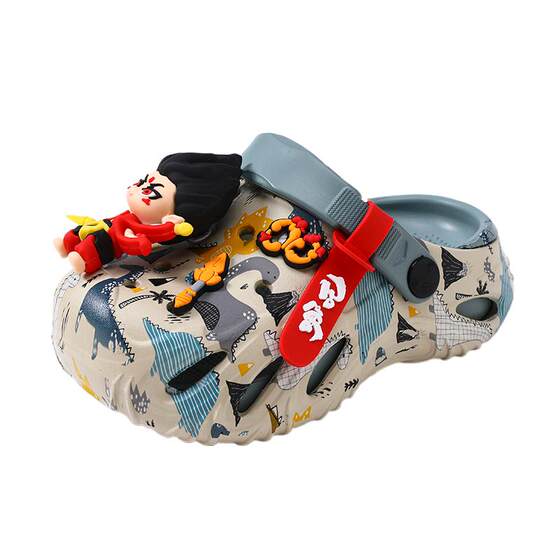 
Children's Crocs, Boys' Slippers, Summer New Anti-slip Soft Bottom Boys' Slippers, Big Children's Beach Shoes Sandals