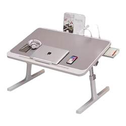 Liftable folding bed small table simple dormitory student writing bed desk learning height adjustment bracket home bedroom sitting bay window lazy laptop office desk board