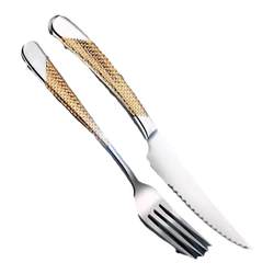 Zanzhi high-end 304 tableware steak knife and fork western food