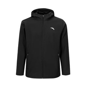 
ANTA fleece jacket men's 2026 new spring woven windproof warm jacket thickened running sportswear for men