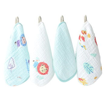 Cotton era saliva napkin newborn baby gauze handkerchief