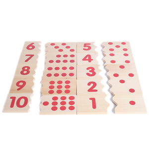 
Montessori Montessori early education mathematics teaching aids digital puzzle professional version baby educational toys for infants and young children