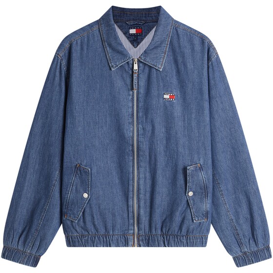 
[Father's Day Gift] Tommy26 Spring and Summer Couple American Embroidered Harrington Denim Jacket