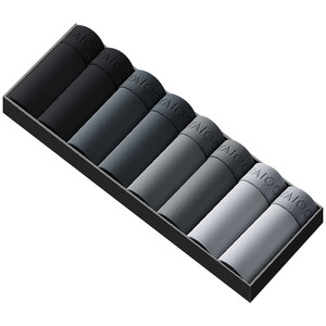 
Yalu men's underwear cotton antibacterial crotch 100% cotton breathable men's boxer shorts boys summer thin style