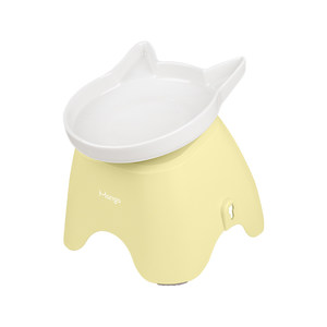 
Mango Pet Neck Guard Ceramic Cat Bowl Cat Food Bowl High Leg Slant Rice Bowl Anti-Tip Dog Bowl Food Bowl
