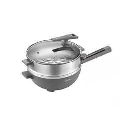 Midea electric wok electric cooking pot household hot pot