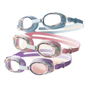 Keep children's swimming goggles high definition waterproof and anti-fog girl boys swimming glasses swimming cap set professional diving equipment