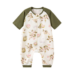 
babylove baby split-leg sleeping bag summer bamboo cotton gauze baby pajamas air-conditioned room anti-kicking sleeping artifact