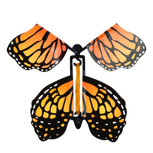 
Children's outdoor toys flying butterfly flower spray gift box flying away from the bamboo dragonfly park spring outing