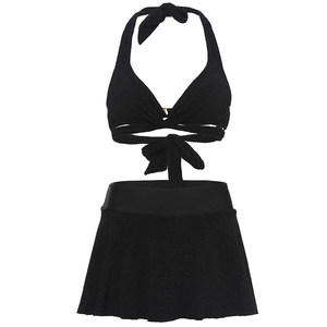 
DK swimsuit women's 2026 new split sexy small breast push-up bikini high-end hot spring swimsuit