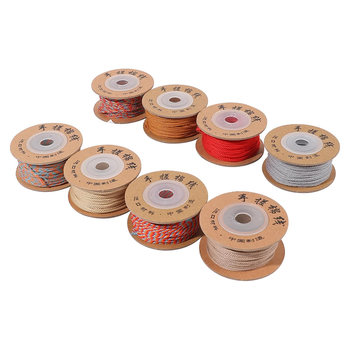 
Tibetan hand-rubbing cotton thread without elastic colored cultural and play rope