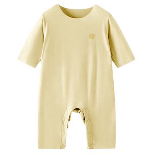 
Tongtai baby jumpsuit summer thin male and female baby clothes newborn pullover romper seamless pajamas