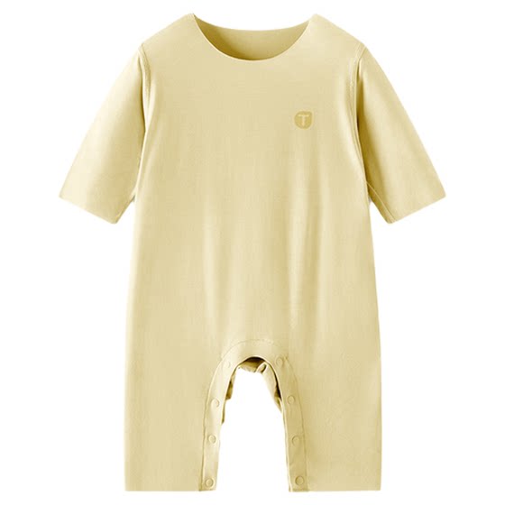 
Tongtai baby jumpsuit summer thin male and female baby clothes newborn pullover romper seamless pajamas